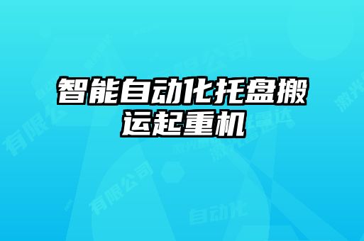 智能自動化托盤搬運起重機