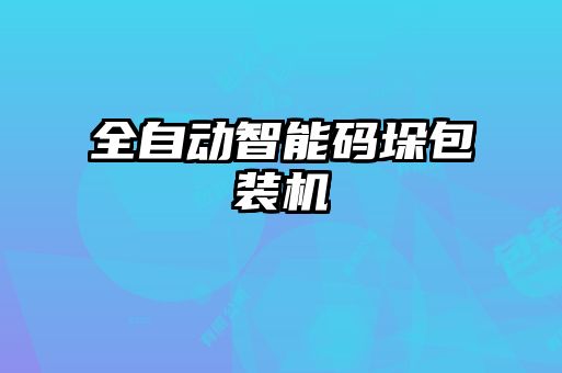 全自動智能碼垛包裝機